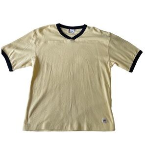 Levi's Red Tab Waffle Knit V Neck Tee Shirt